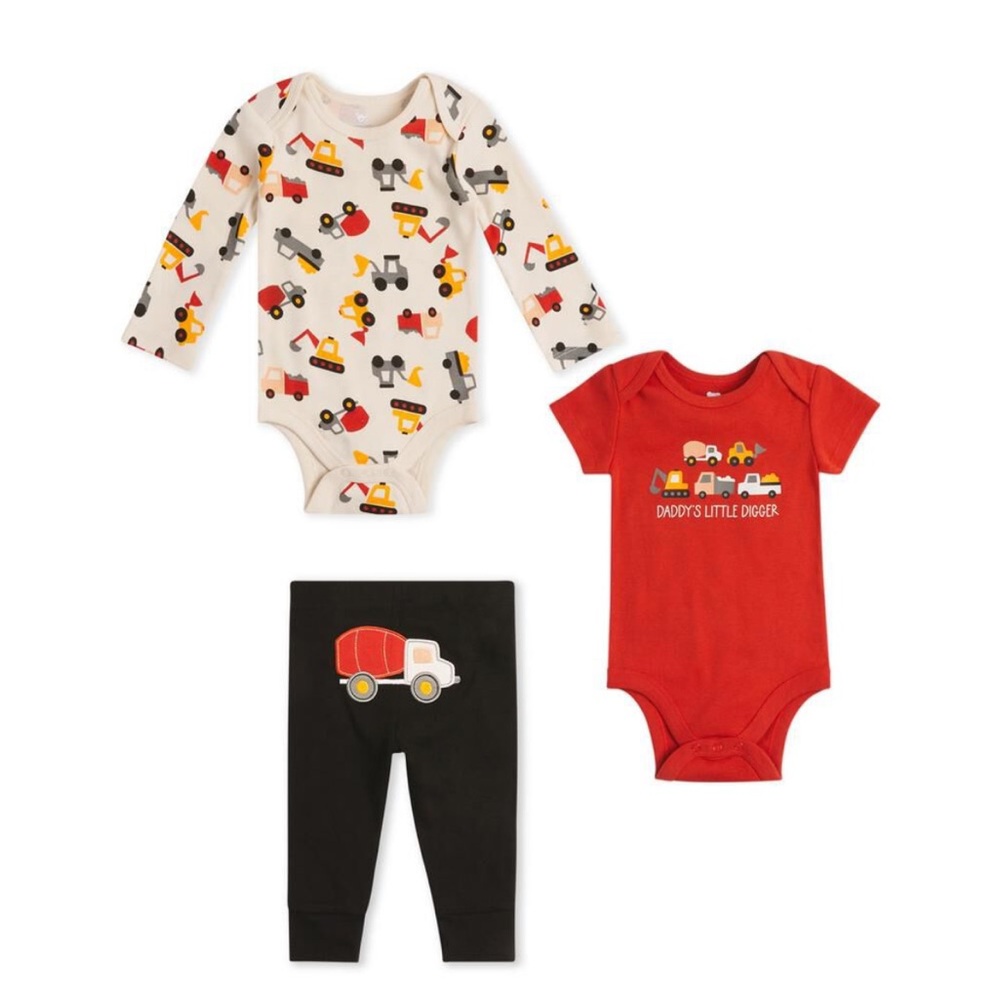 NWT Koala Newborn Baby 3 -Piece Turn Me Around Pepper